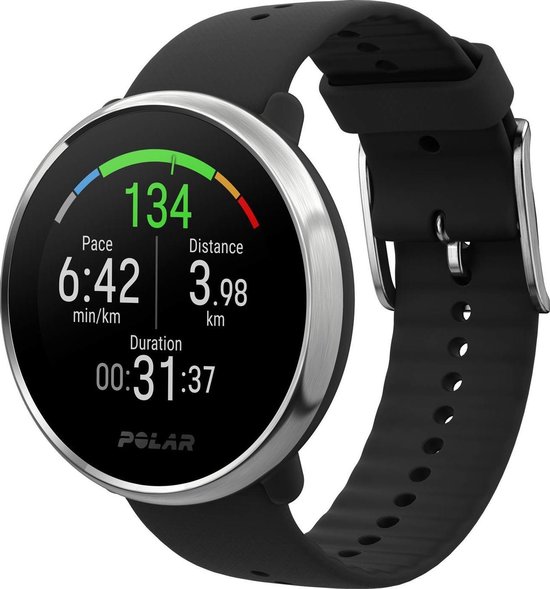 Ignite - Multisporthorloge - Zwart - 43 mm - M/L bandje