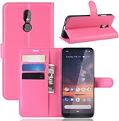 Book Case - Nokia 3.2 Hoesje - Roze