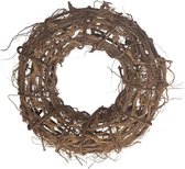 Kransen - Root Wreath Raw 39x15cm Natural