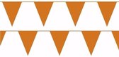 3x guirlande orange / ligne de drapeau de 10 mètres - total 30 m - Championnat d'Europe / Championnat du Monde