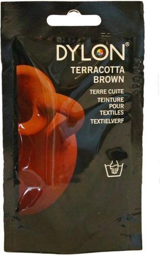 Voor type geweten satire DYLON Textielverf - TERRACOTTA BROWN - handwas - 50g | bol.com