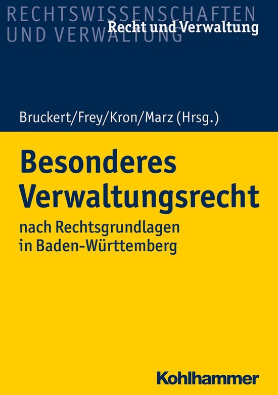 Besonderes Verwaltungsrecht - cover