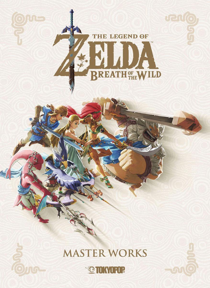 Omslag van The Legend of Zelda - The Legend of Zelda – Breath of the Wild – Master Works