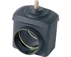 Rive Frame Corner Without Knob - D36 - Zwart