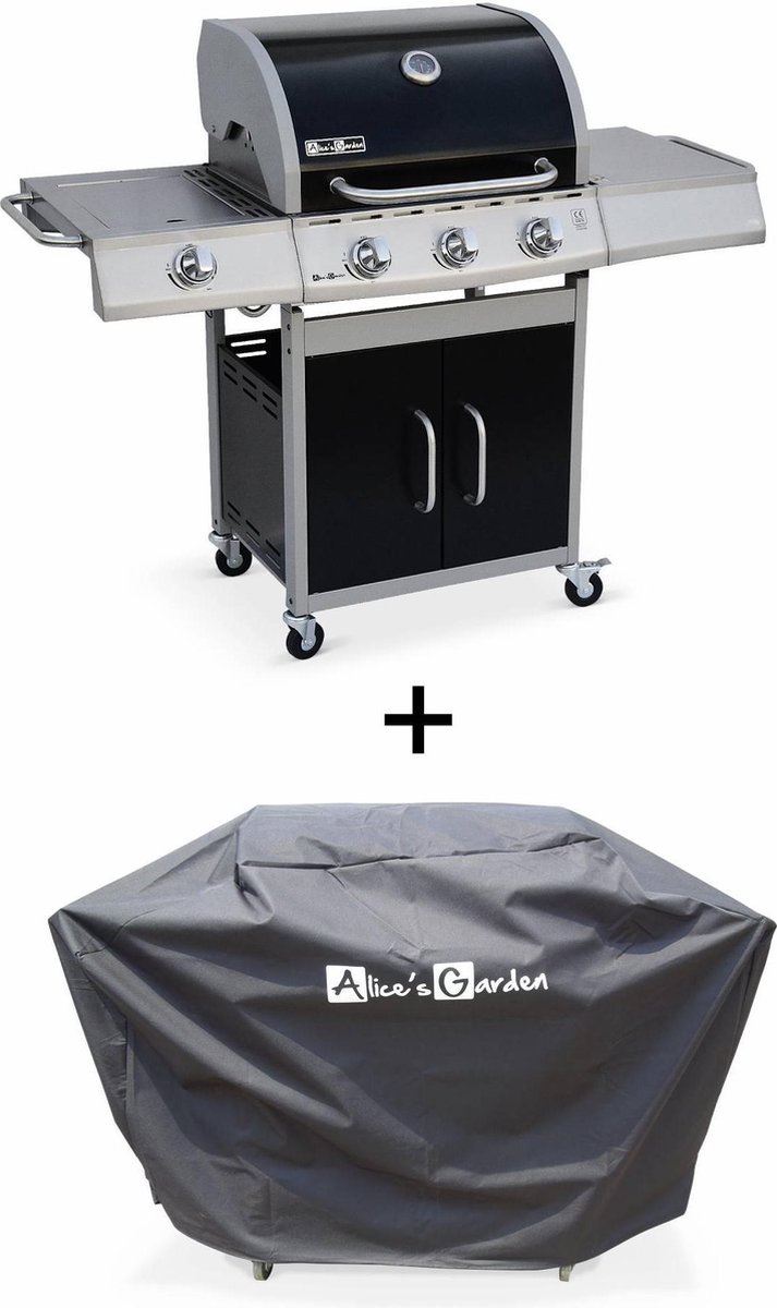 | Richelieu gasbarbecue 3 branders + 1 gaspit Gasbarbecue Albert Barbecue 4 branders + 1 zijbrander