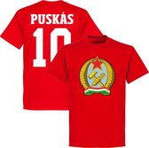 Hongarije 1953 Puskas 10 T-Shirt - Rood - XXXXL