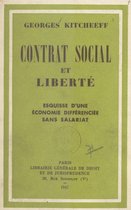 Omslag Contrat social et liberté