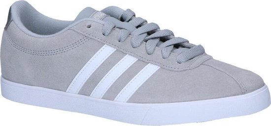 adidas - Courtset W - Sneaker laag sportief - Dames - Maat 38,5 -  Grijs;Grijze - Grey One | Bestel nu!