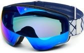 Briko Kaba Ski Goggles MATT DARK BLUE-BM2 - Maat One size