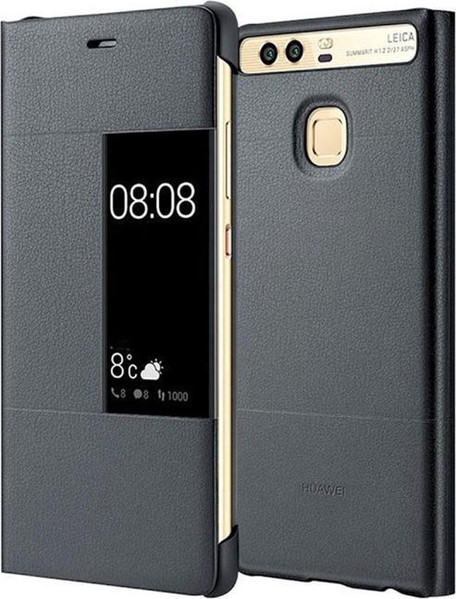 Minachting Vervuild Bedrijfsomschrijving Huawei view flipcover voor Huawei P9 Plus - Grijs | bol.com