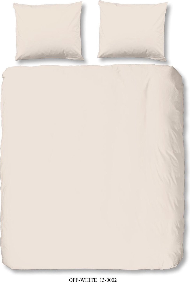 tornado Vulgariteit verontschuldiging Dekbedovertrek Uni Cotton - Zand - Lits-jumeaux (240 x 220 cm) - Katoen -  Creme - Emotion | bol.com