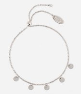 Bracelet Orelia avec 5 petites pièces couleur argent