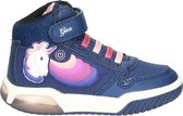 Geox Inek meisje sneaker - Blauw - Maat 25