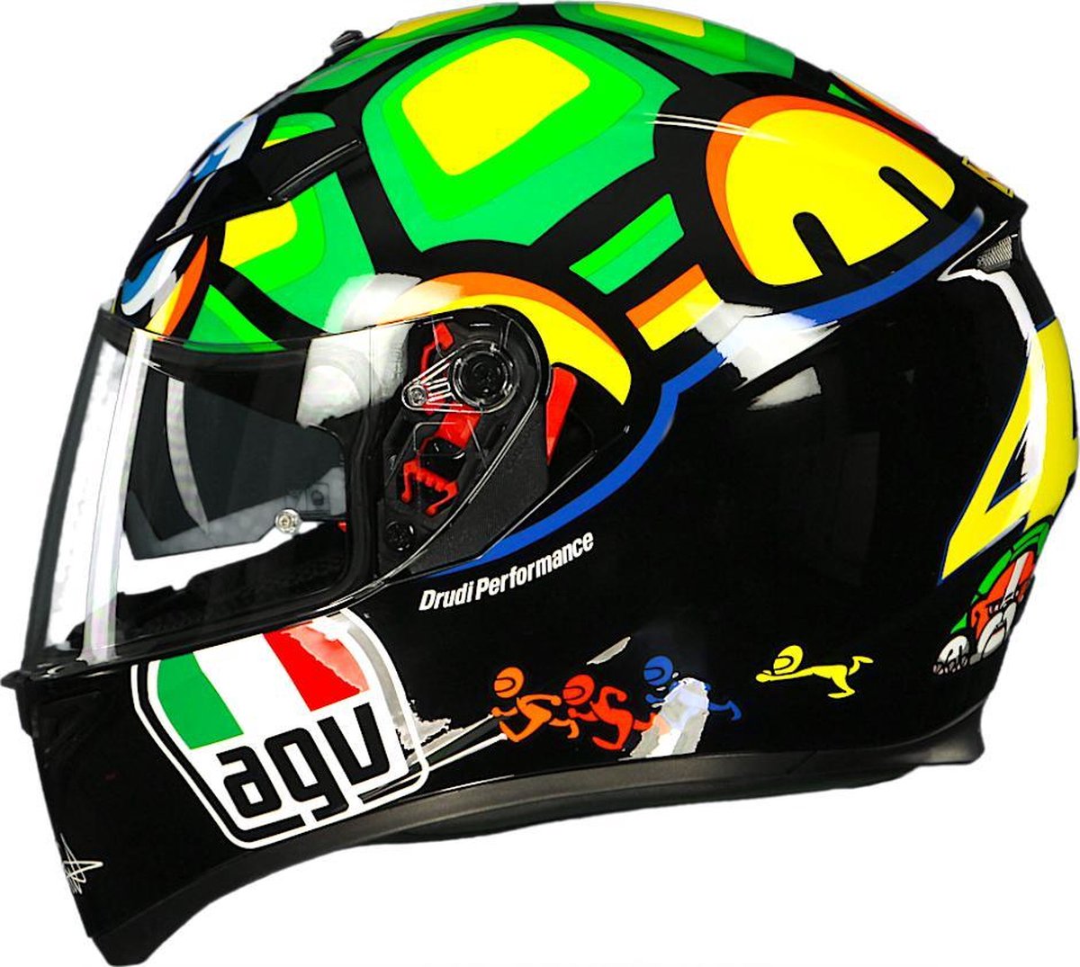 Agv K3 SV Max Vision Tartaruga Integraalhelm - Motorhelm - Maat S | bol.com