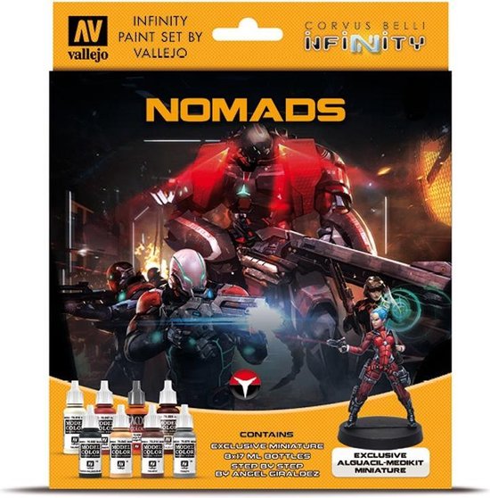 Afbeelding van het spel Model Color Infinity Nomads - 8 kleuren - 17ml - 70233