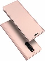 Sony Xperia 1 hoesje - Dux Ducis Skin Pro Book Case - Rosé-Goud
