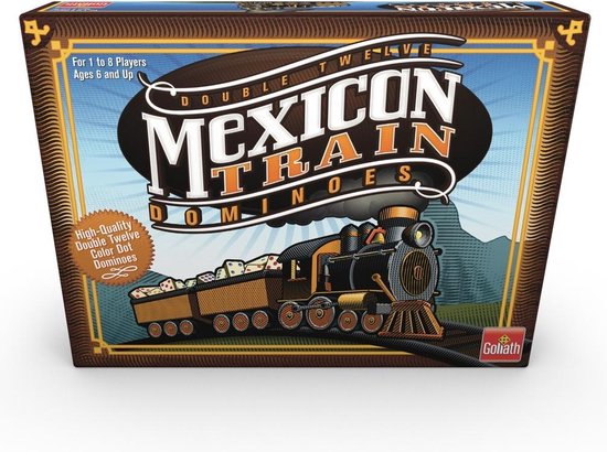 Mexican Train Dominoes - Actiespel - Domino