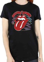 The Rolling Stones Dames Tshirt -M- 1994 Tongue Zwart