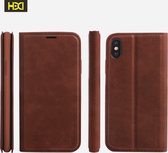 HDD Luxe business boekhoesje bruin geschikt voor Samsung Galaxy S9
