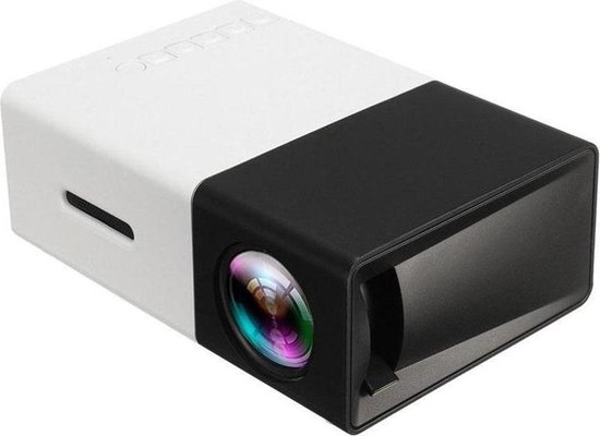 achterstalligheid verkenner recept YG-300 Mini Beamer - 320 x 240 - USB - HDMI - Wit - Zwart - 50 lumen |  bol.com