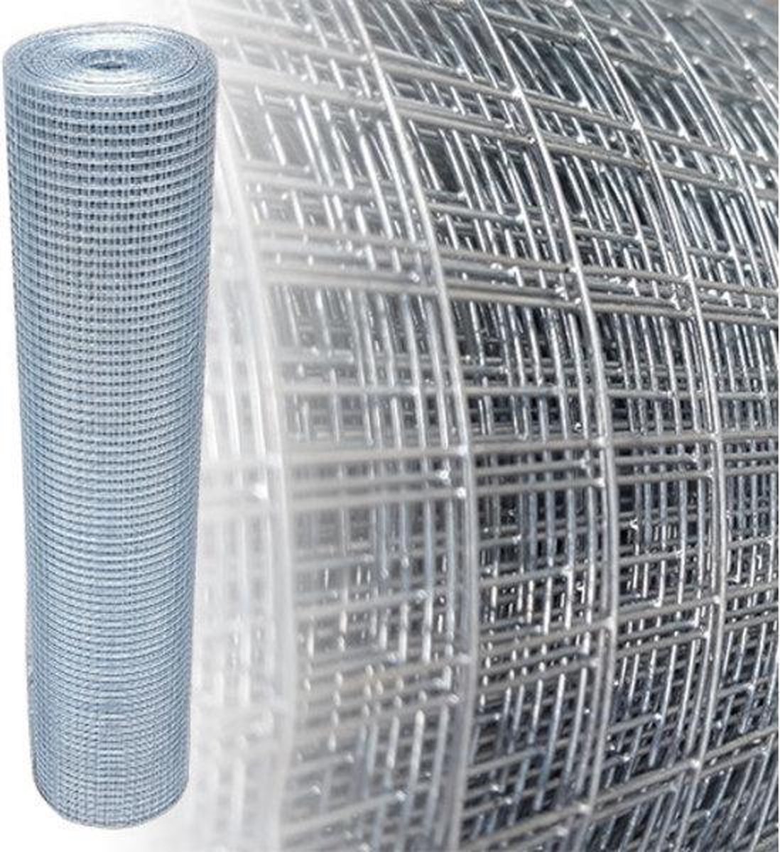 Voli√®regaas 12mm/1.0mm/50cm/25m Verzinkt