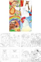Uitdeelcadeautjes - Kleurboeken - Model: Dieren (48 stuks)