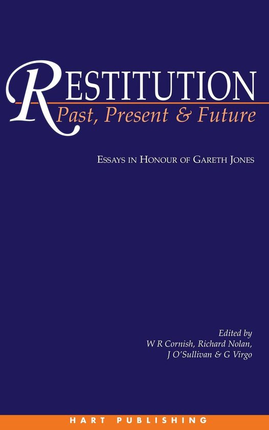 Restitution: Past, Present and Future - cover