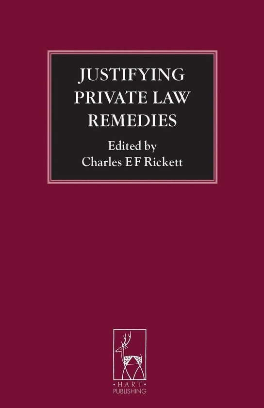 Justifying Private Law Remedies - cover