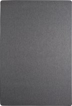 Vloerkleed Keet Zilver/Grijs - Tafel Vloerkleed - Polypropyleen - 160 x 240 cm - (M)