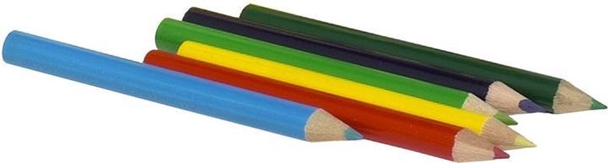 Crayons De Couleur Empilables ICEPAPA - 15 Pièces 12 Couleurs - Jouet Créatif Pour Enfants - Cadeau Anniversaire/Noël