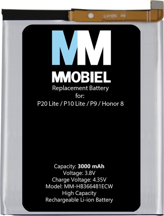 MMOBIEL Batterij voor Huawei P9 / P9 Lite / P10 Lite / P20 Lite / Honor 8  -... | bol.com