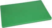 Planche à découper Hygiplas code couleur LDPE vert 450x300x20mm