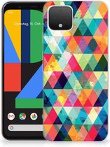 Coque Téléphone pour Google Pixel 4 Coque Smartphone À Carreaux