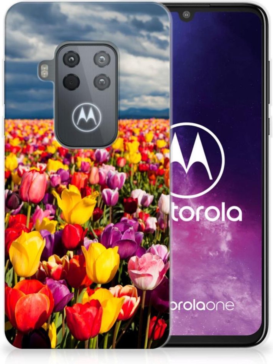 Motorola One Zoom TPU Case Tulpen