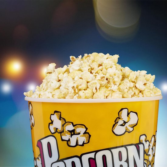 relaxdays 10 x popcorn bak popcorn bakjes XXL