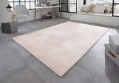 Design vloerkleed Matoury Elle Decoration - crème/roze 200x290 cm