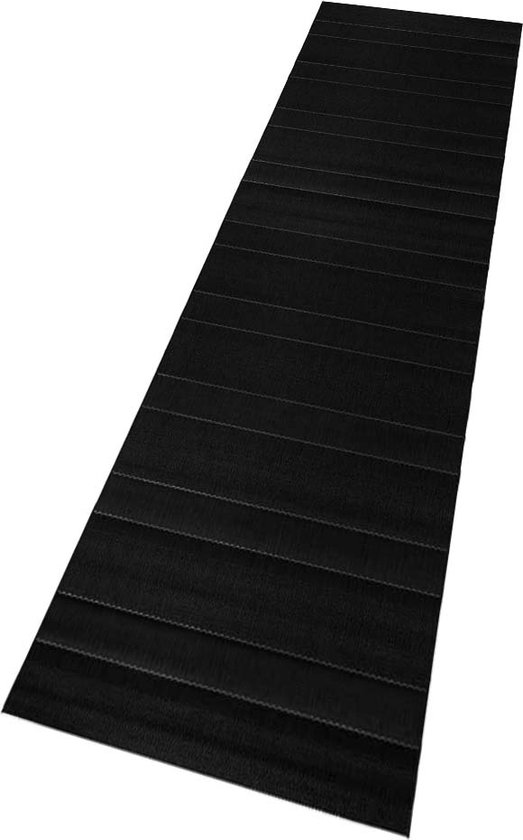 Verantwoordelijk persoon constante Zware vrachtwagen Balkon tapijt Sunshine - zwart 80x200 cm | bol.com