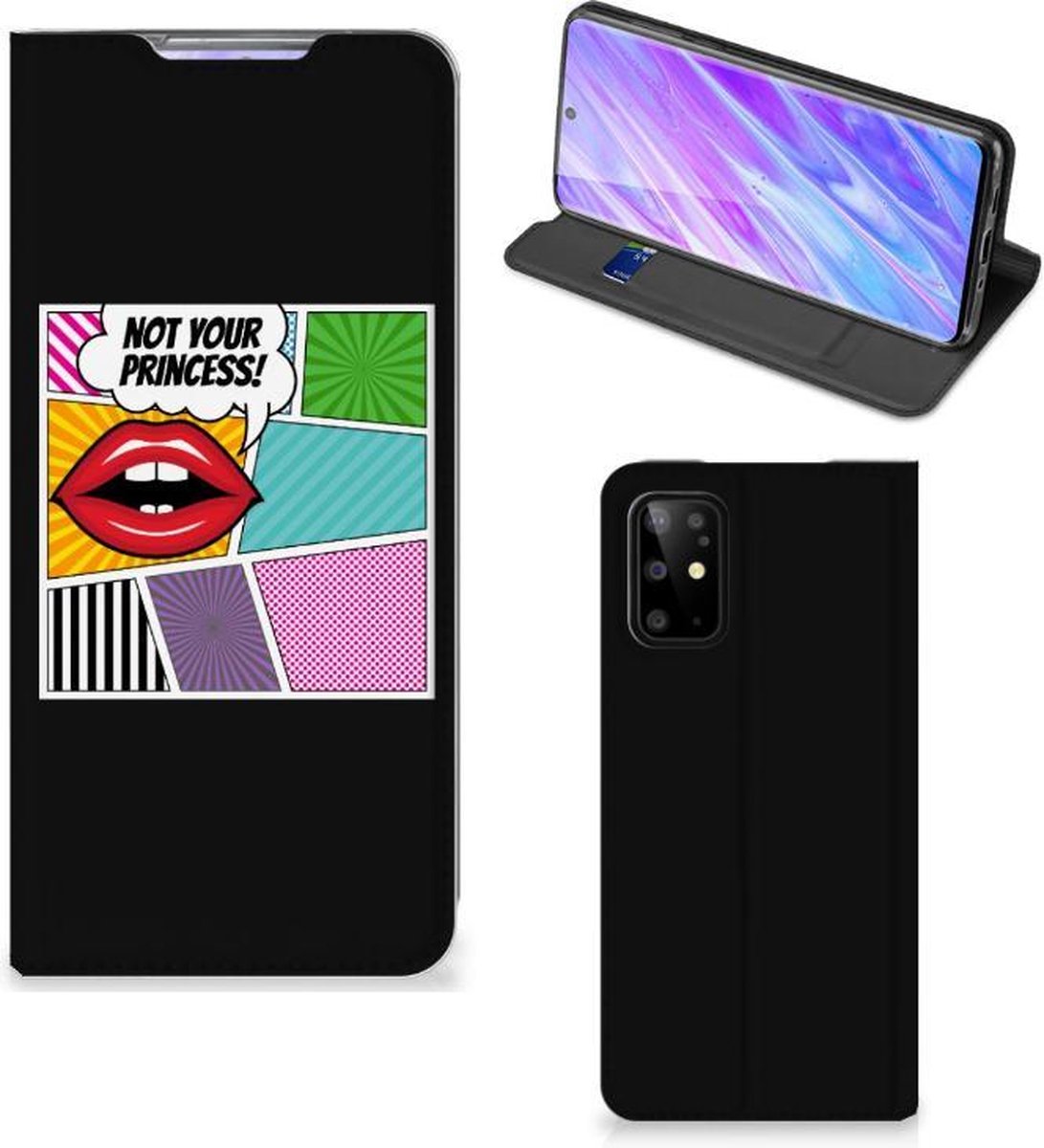 Samsung Galaxy S20 Plus Hippe Standcase Popart Princess