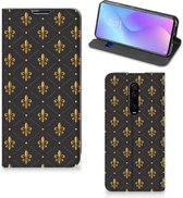 Xiaomi Mi 9T Pro Hoesje met Magneet Franse Lelie