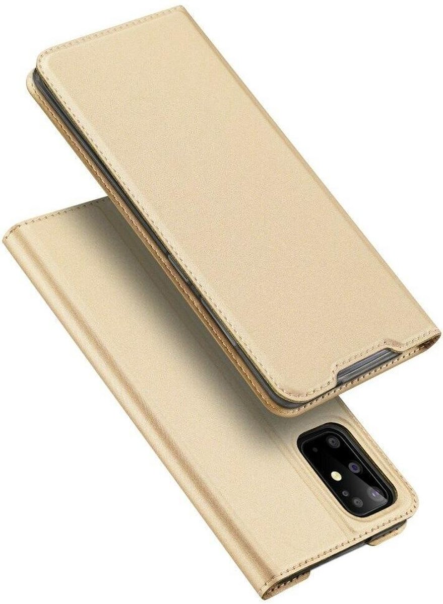 Samsung Galaxy S20 Plus hoesje - Dux Ducis Skin Pro Book Case - Goud
