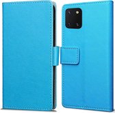 Cazy Book Wallet hoesje voor Samsung Galaxy Note 10 Lite - blauw