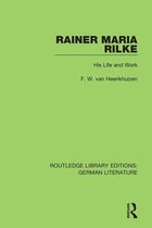 Routledge Library Editions: German Literature - Rainer Maria Rilke