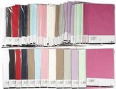 Karton - diverse kleuren - A4 - 21x29,7cm - 220 grams - Creotime - 12x10 vellen