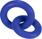 Hunkyjunk - Duo Linked Cock and Ball Rings - Rings Blauw