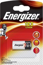 Energizer foto lithium cr123a batterij - 1 stuk
