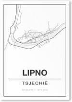 Poster/plattegrond LIPNO - 30x40cm