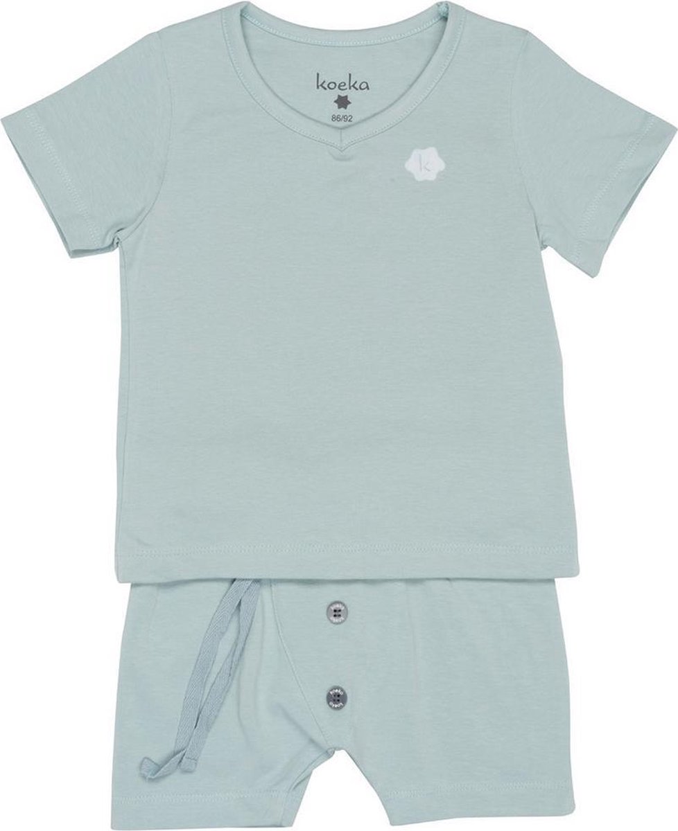 Koeka - Cloud pyjamas shorts (boys) - Soft sapphire - 98