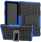 Huawei Mediapad T5 10 - Schokbestendige Back Cover - Blauw