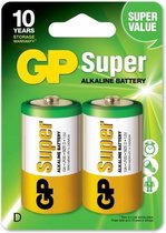 GP Super Alkaline D LR20 Batterij 20 Stuks