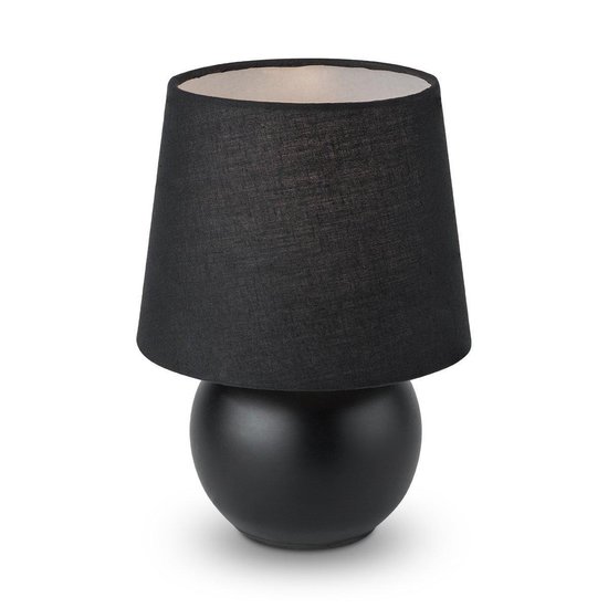 Home Sweet Home Lampe de table Isla ↕ 22 cm - Noir